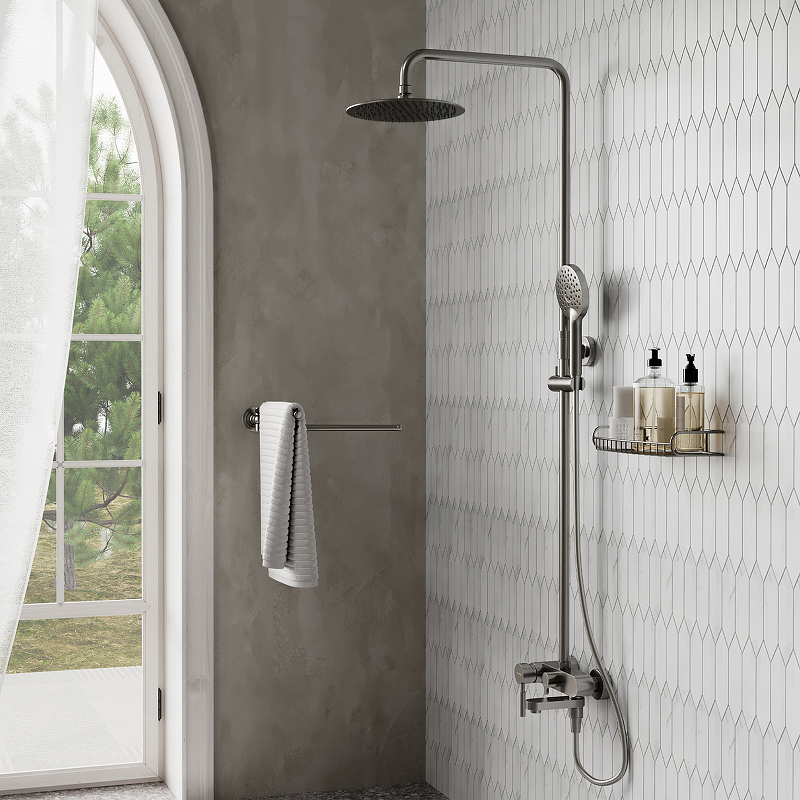 Душевая система WasserKRAFT A14201 Никель от магазина ЛесКонПром.ру