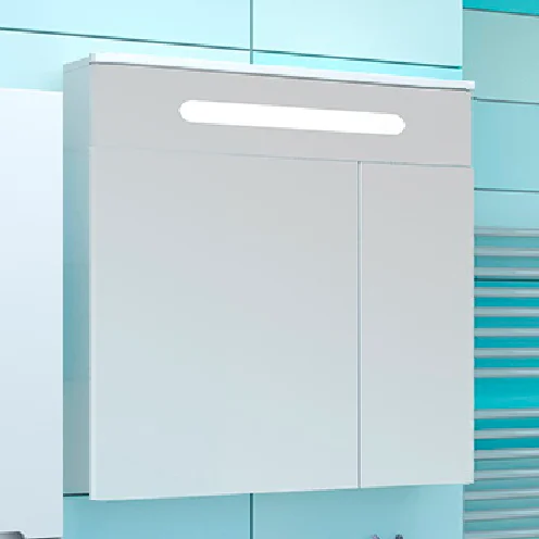 Зеркало-шкаф Emmy Сигма 80 с подсветкой от магазина ЛесКонПром.ру