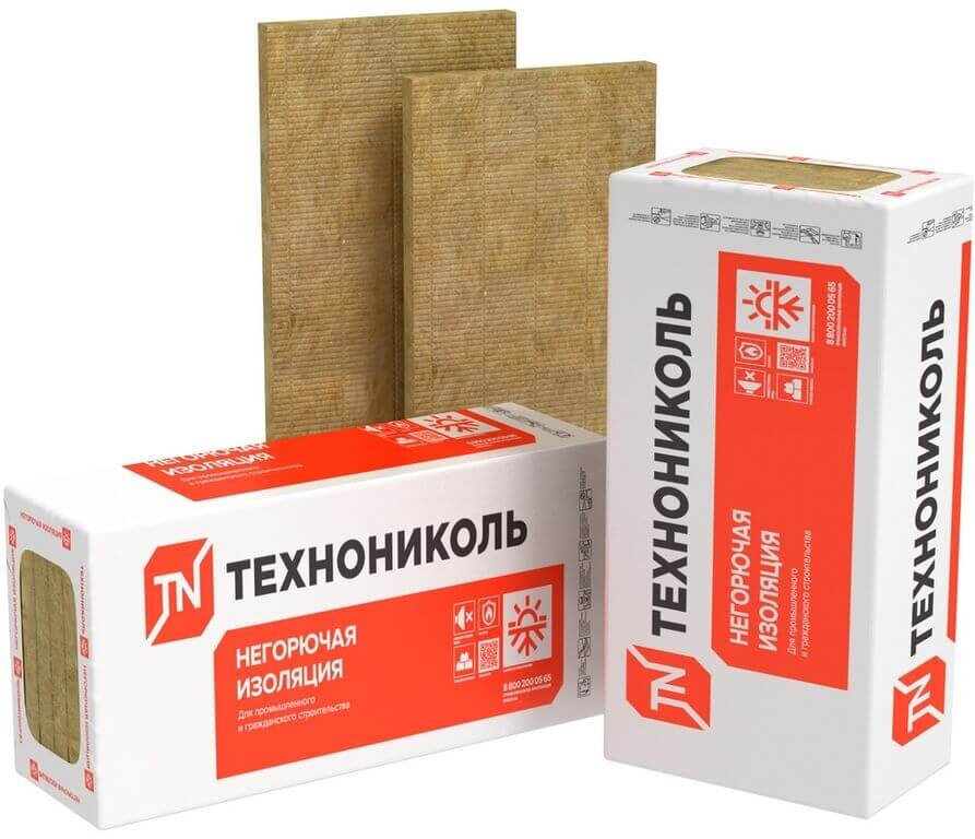 Плита минераловатная ТЕХНОНИКОЛЬ Технофас 1200х600х130 мм, 2 шт от магазина ЛесКонПром.ру