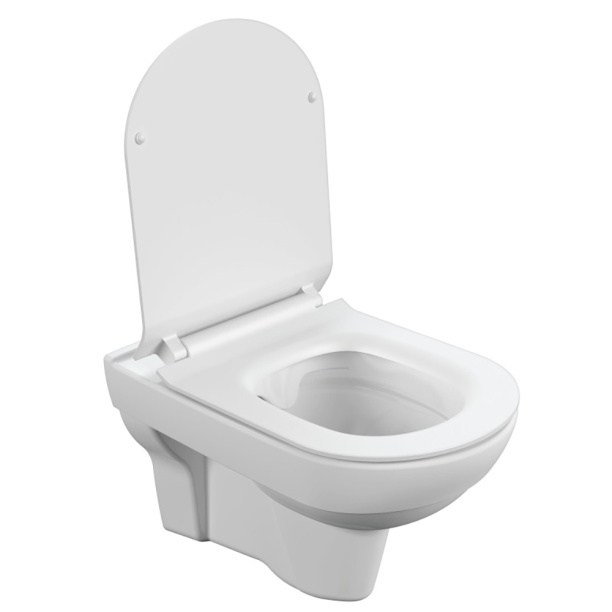 Инсталляция Cersanit Estetica с унитазом, сиденьем, кнопкой хром от магазина ЛесКонПром.ру