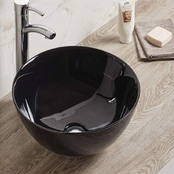 Раковина CeramaLux 41 104B Черная от магазина ЛесКонПром.ру