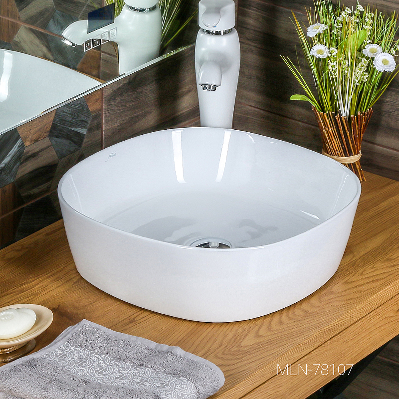 Раковина-чаша Melana 44 MLN-78107 Белая от магазина ЛесКонПром.ру