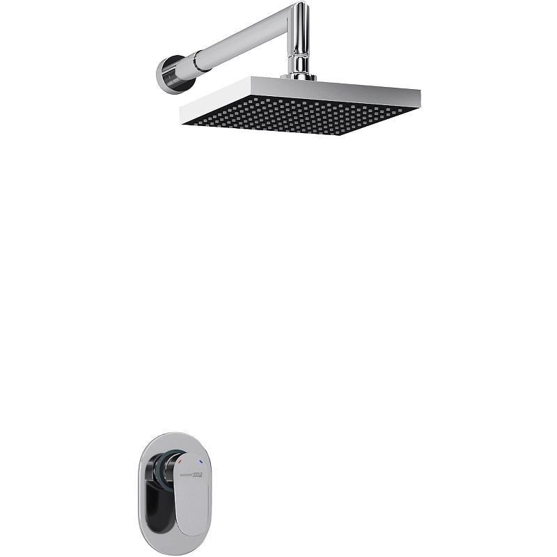 Душевая система WasserKRAFT A12028 Хром от магазина ЛесКонПром.ру