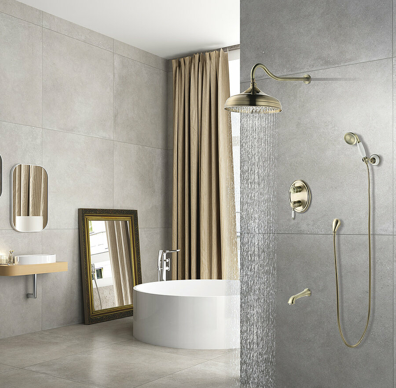 Душевая система Lemark Villa LM4822B Бронза от магазина ЛесКонПром.ру