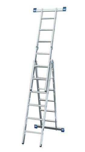 Универсальная шарнирная комбинированная лестница STABILO 2Х3+2Х6 KRAUSE арт.133922 от магазина ЛесКонПром.ру