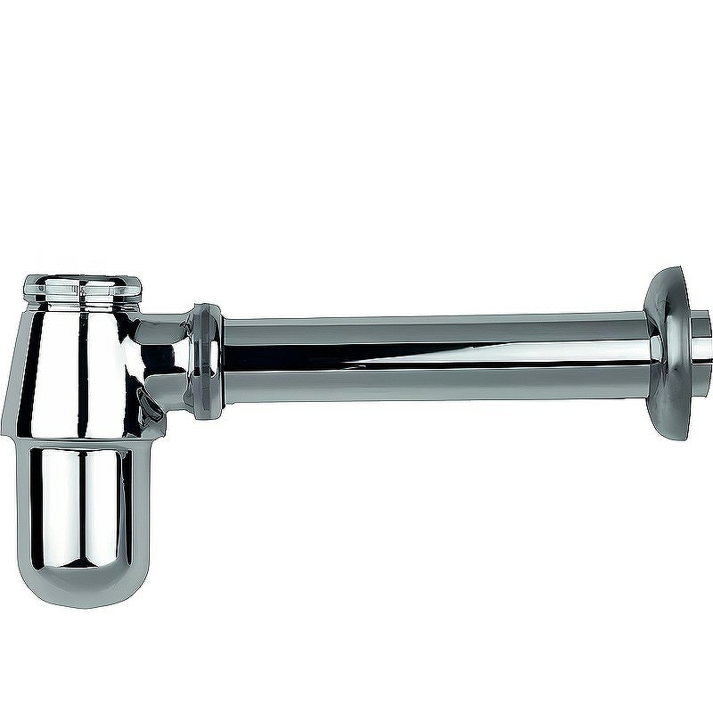 Сифон для раковины Haiba HB80 Хром от магазина ЛесКонПром.ру