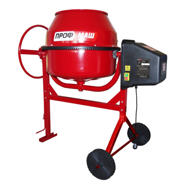 Бетономешалка электрическая ПРОФМАШ Б-120, 98 л от магазина ЛесКонПром.ру