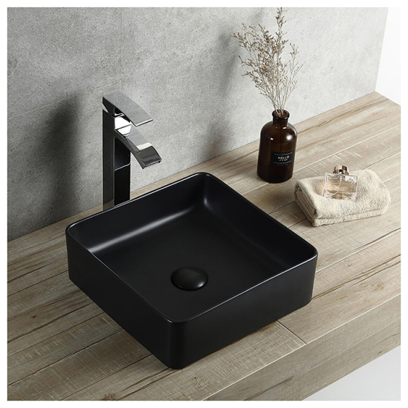 Раковина-чаша Bravat 40 C22356K-ENG Черная от магазина ЛесКонПром.ру