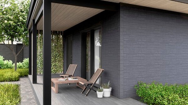 Фасадная панель ТЕХНОНИКОЛЬ ОПТИМА Песчаник серый от магазина ЛесКонПром.ру