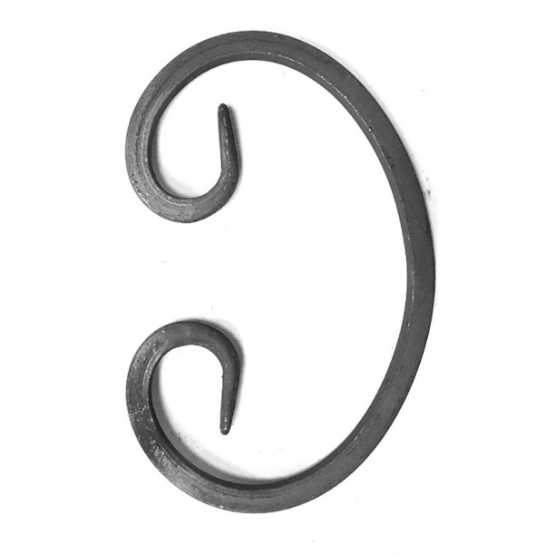 Завиток С из 10х10 мм 195х125 мм от магазина ЛесКонПром.ру