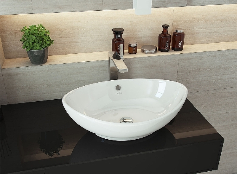 Раковина-чаша Кировит Гамма 56 Белая от магазина ЛесКонПром.ру