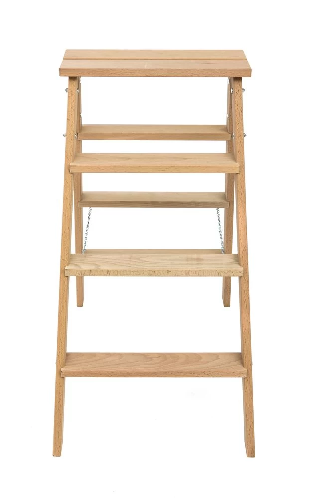 Стремянка двухсторонняя деревянная со ступенями Hoz-Block Штукатур 2x4 ступени (арт. СДДШ-4) от магазина ЛесКонПром.ру