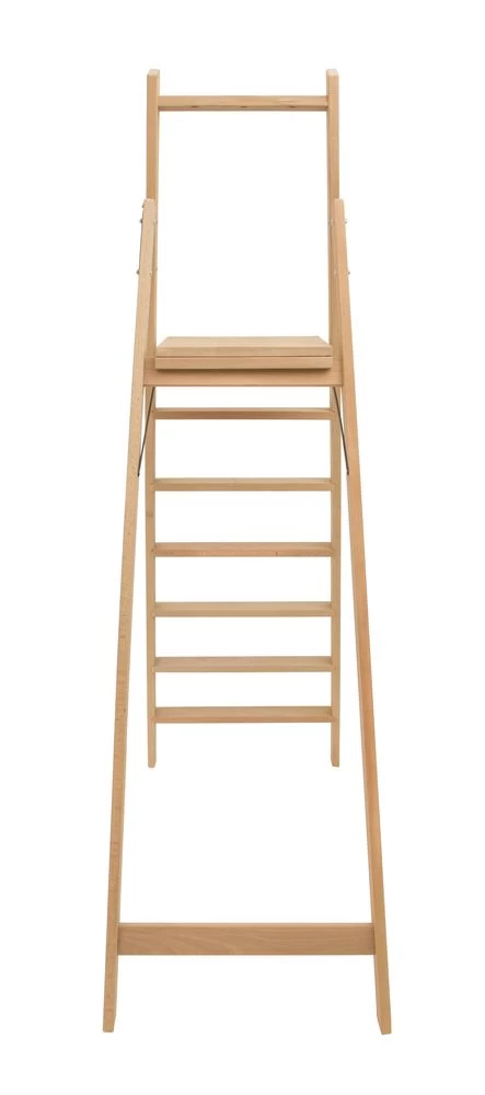 Стремянка деревянная односторонняя со ступенями Hoz-Block Электрик 7 ступеней (арт. СДЭ-7) от магазина ЛесКонПром.ру