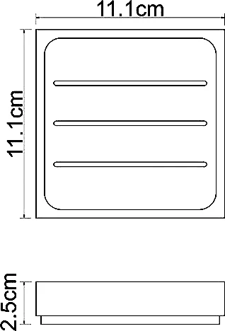 Мыльница Wasserkraft Leine K-3829 от магазина ЛесКонПром.ру