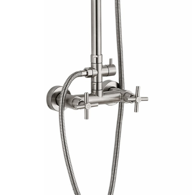 Душевая система Haiba HB24808 Нержавеющая сталь от магазина ЛесКонПром.ру