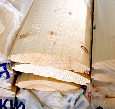 Блок-хаус хвоя 36х190х6000 мм класс А (Виледь) от магазина ЛесКонПром.ру