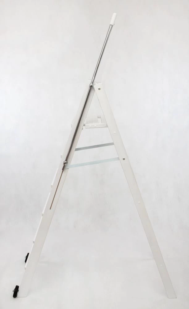 Стремянка деревянная Hoz-Block Серж 6 ступеней Белая (арт. СДР-6Б) от магазина ЛесКонПром.ру