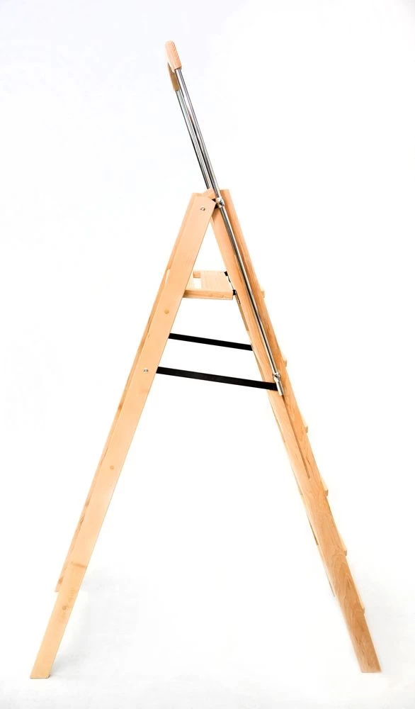 Стремянка деревянная Hoz-Block Серж 5 ступеней Светлая (арт. СДР-5С) от магазина ЛесКонПром.ру