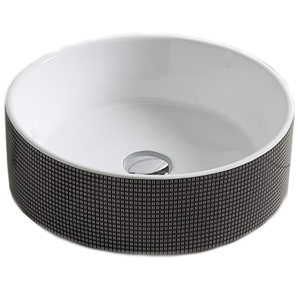 Раковина-чаша CeramaLux 38 78308 Белая Серебряная от магазина ЛесКонПром.ру