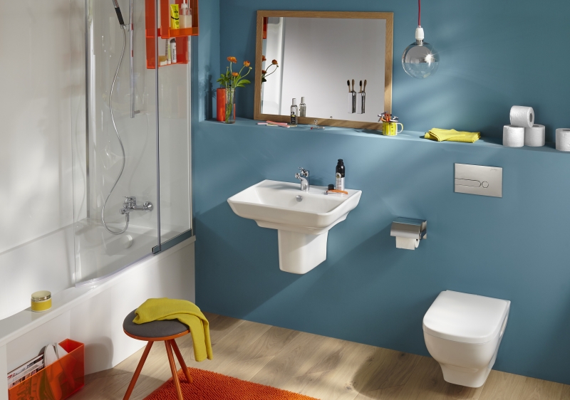 Раковина Jacob Delafon Struktura 65 EGC112-00 Белая от магазина ЛесКонПром.ру