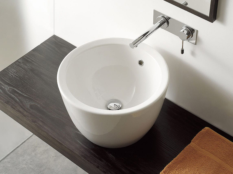 Раковина-чаша Scarabeo Matty 46 8055 Белая от магазина ЛесКонПром.ру