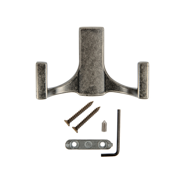 Крючок мебельный KERRON 0330 старинный черненый цинк от магазина ЛесКонПром.ру