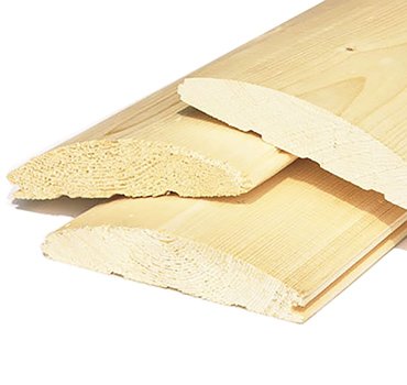 Блок-хаус хвоя 22х96х6000 мм (Русский лес) от магазина ЛесКонПром.ру