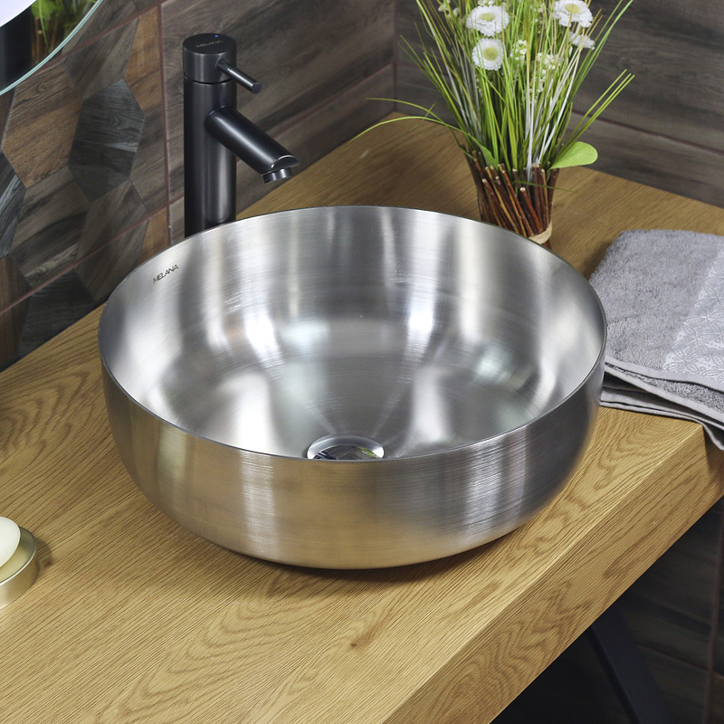 Раковина-чаша Melana Profline 40 400 Сатин от магазина ЛесКонПром.ру