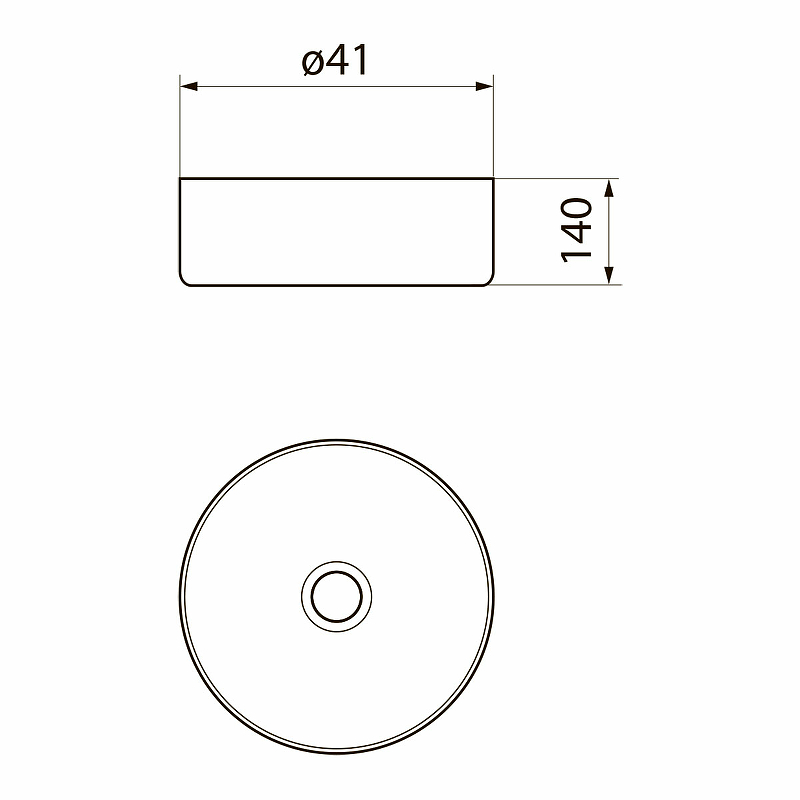 Раковина-чаша Point Виктория 41 PN43063 Белая от магазина ЛесКонПром.ру