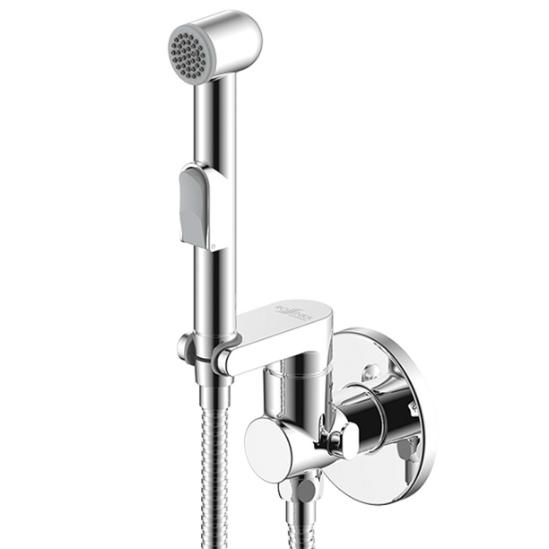 Гигиенический душ ROSSINKA X встраиваемый хром от магазина ЛесКонПром.ру
