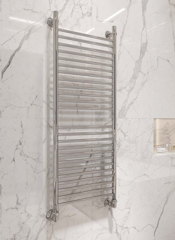 Водяной полотенцесушитель EWRIKA Медея S 120х40 Хром от магазина ЛесКонПром.ру