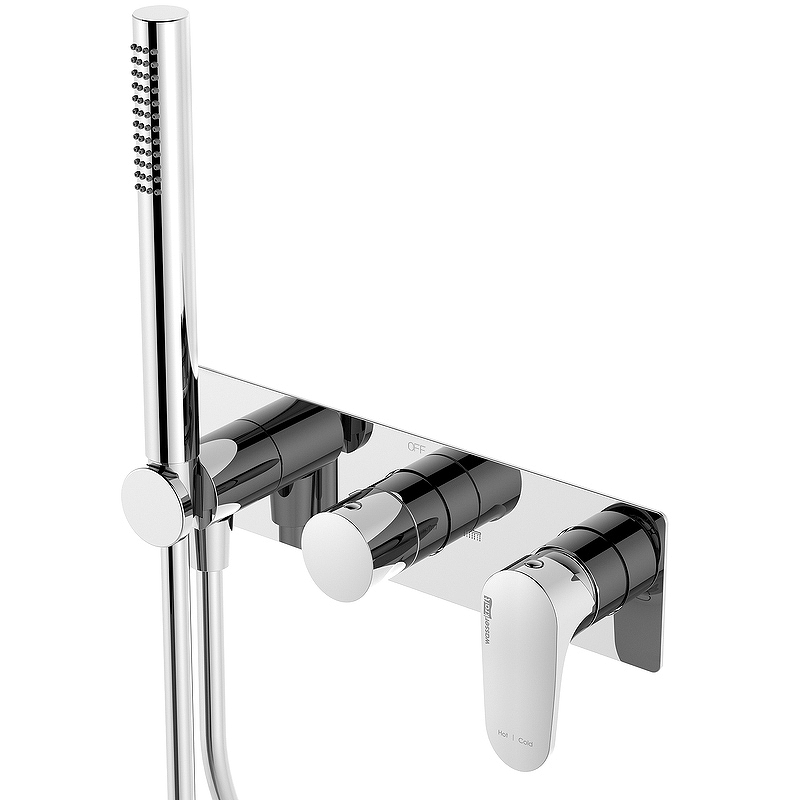 Душевая система WasserKRAFT A16116 Хром от магазина ЛесКонПром.ру