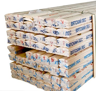 Блок-хаус хвоя 36х190х5000 мм класс А (Виледь) от магазина ЛесКонПром.ру