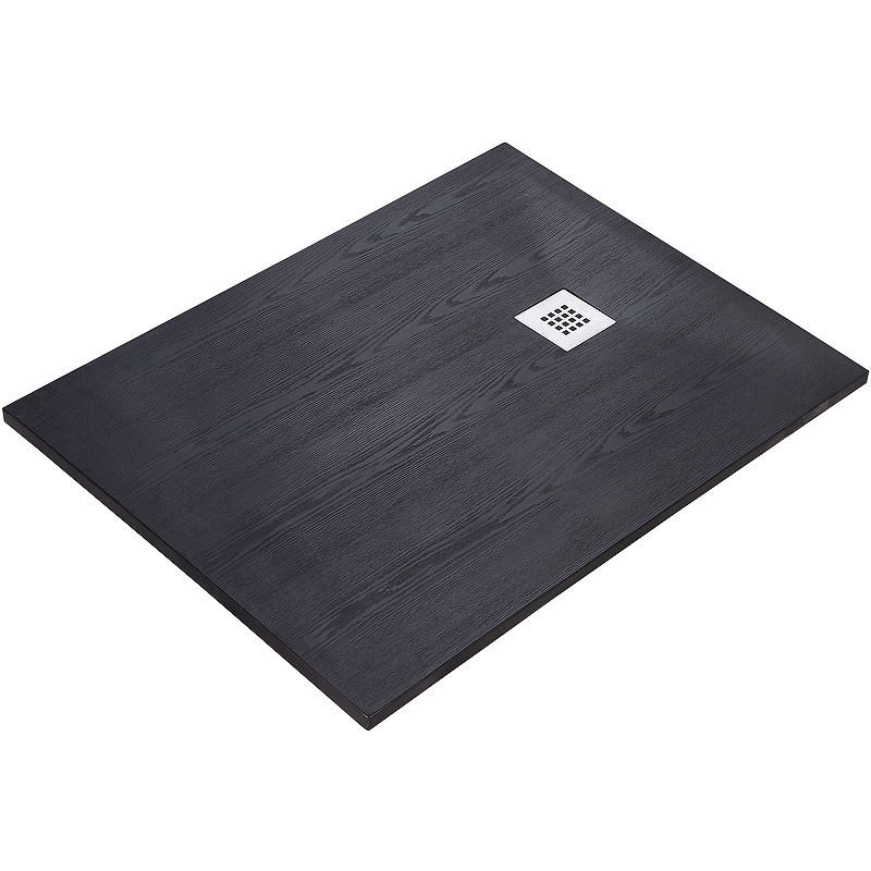 Душевой поддон из искусственного камня WasserKRAFT Dill 120x80 61T06 Черный матовый от магазина ЛесКонПром.ру