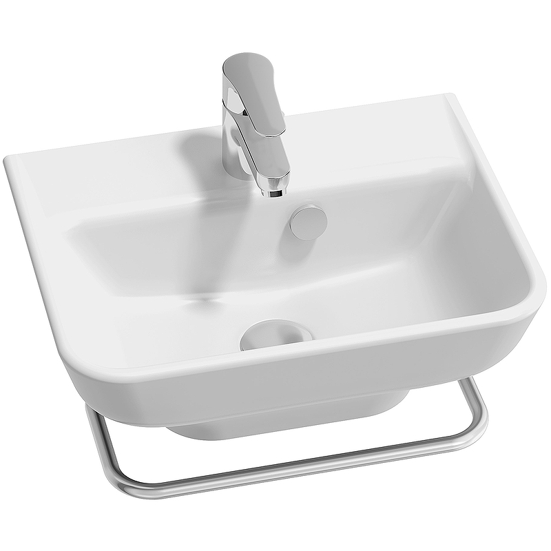 Раковина Jacob Delafon Struktura 45 EGH112-00 Белая от магазина ЛесКонПром.ру