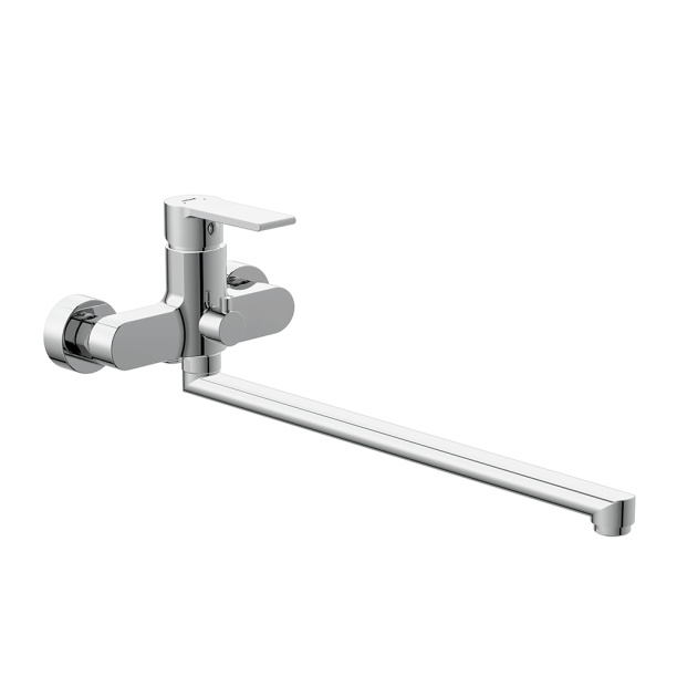 Смеситель для ванны Cersanit Brasko длинный излив хром от магазина ЛесКонПром.ру