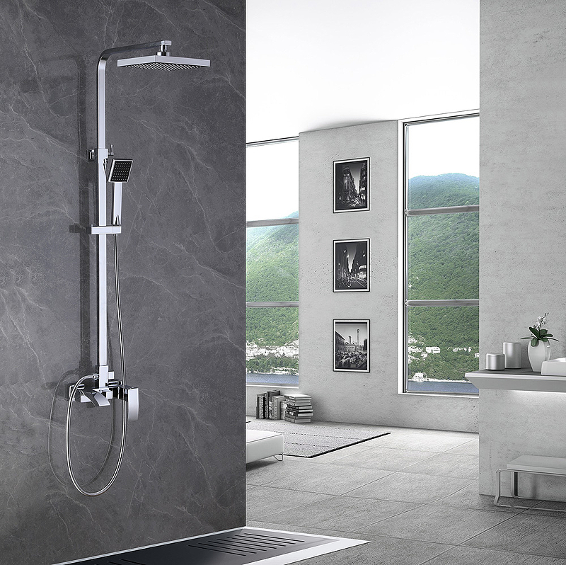 Душевая система Abber Wasserfall AF8616 Хром от магазина ЛесКонПром.ру