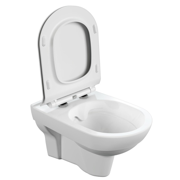 Инсталляция Cersanit Estetica с унитазом, сиденьем, кнопкой хром от магазина ЛесКонПром.ру