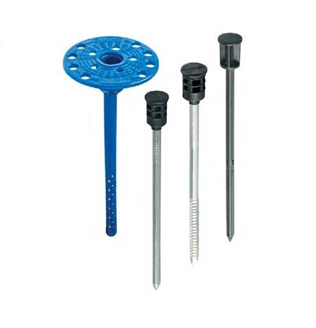 Дюбель фасадный со стальным распорным элементом с термоголовой EVOFAST ТД8/60М1-140 450 шт от магазина ЛесКонПром.ру