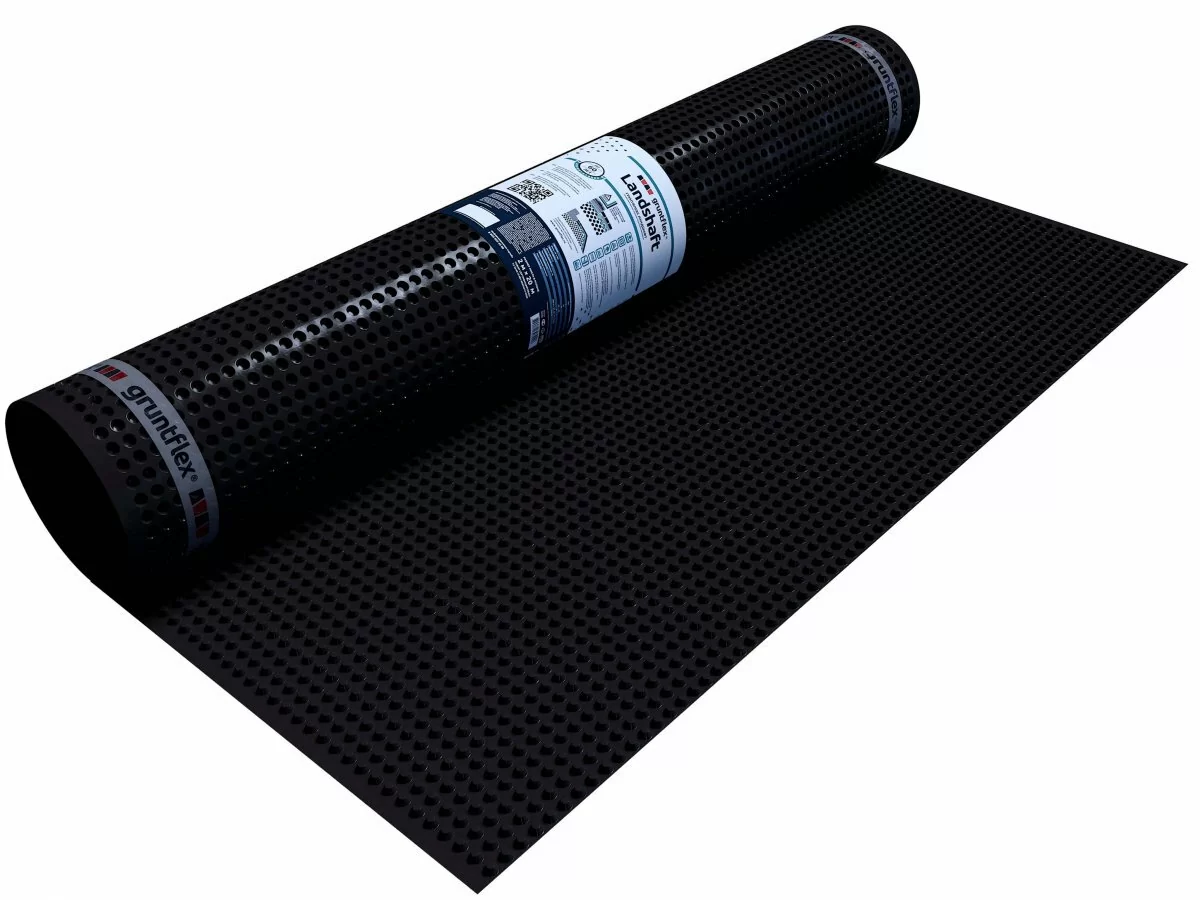 Мембрана профилированная GRUNTFLEX Landshaft 2000х20000 от магазина ЛесКонПром.ру