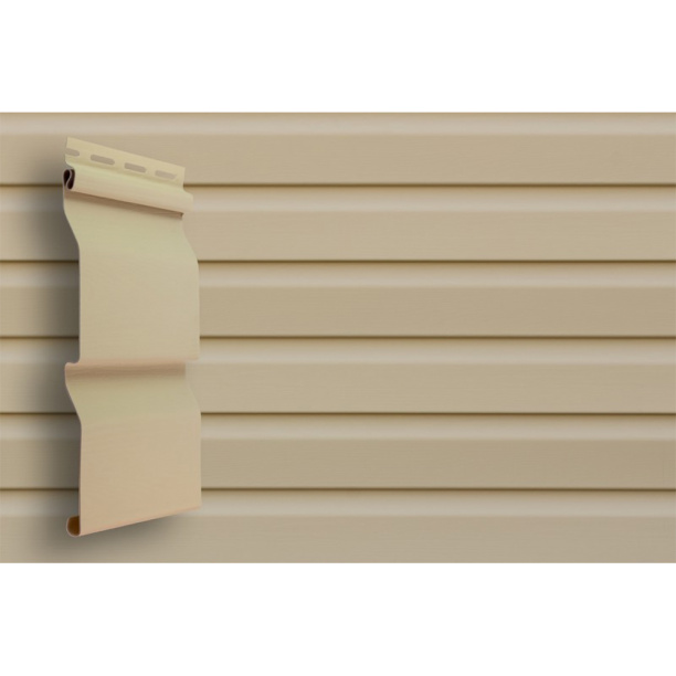 Сайдинг виниловый бежевый 3000x201 мм от магазина ЛесКонПром.ру