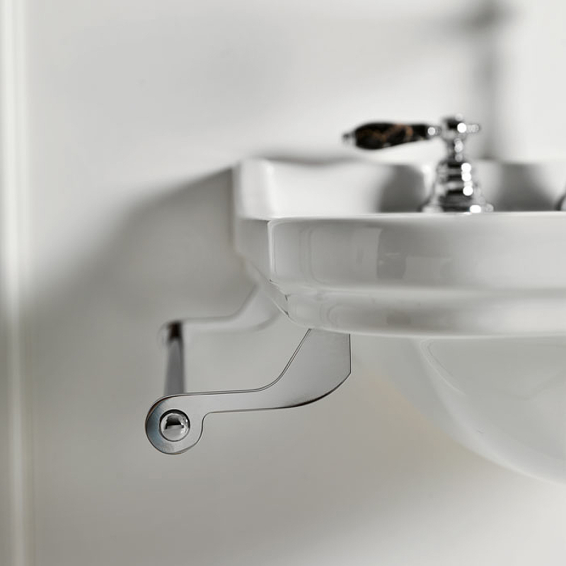 Раковина Kerasan Waldorf 60 4140K1bi/cr*1 Белая от магазина ЛесКонПром.ру