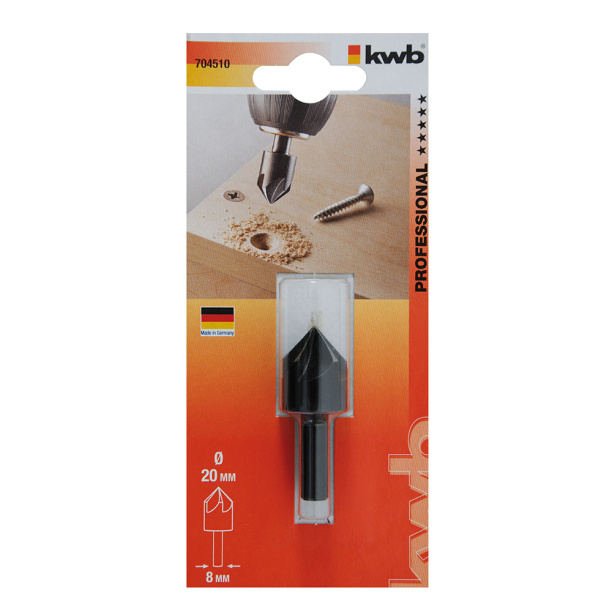 Зенкер по дереву KWB 20 мм от магазина ЛесКонПром.ру