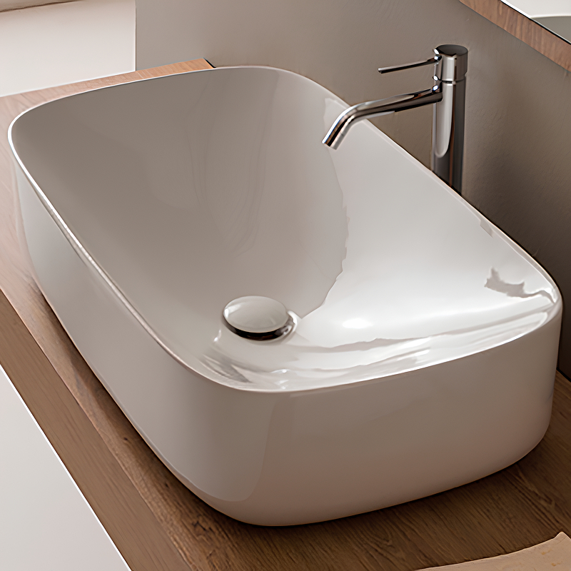 Раковина-чаша Scarabeo 72 5502 Белая от магазина ЛесКонПром.ру