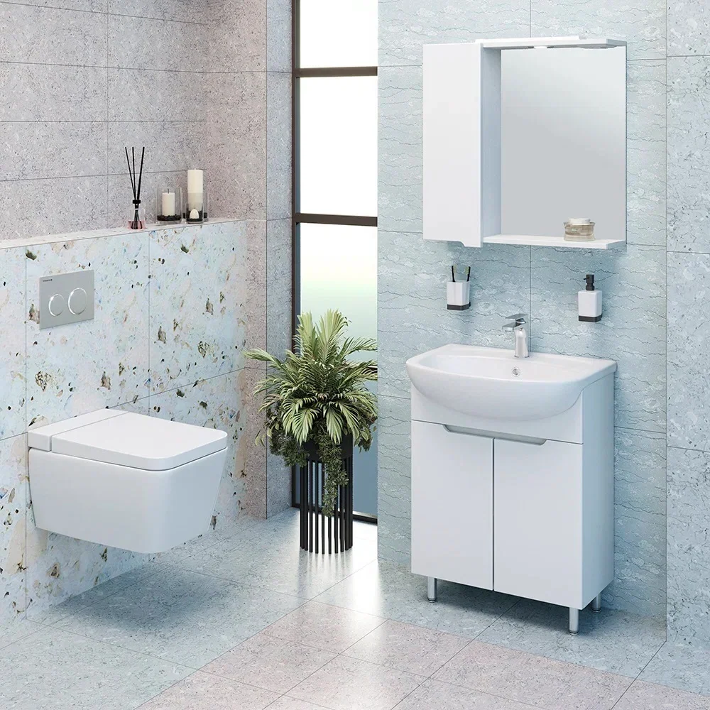 Зеркало Emmy Агата 60 L от магазина ЛесКонПром.ру