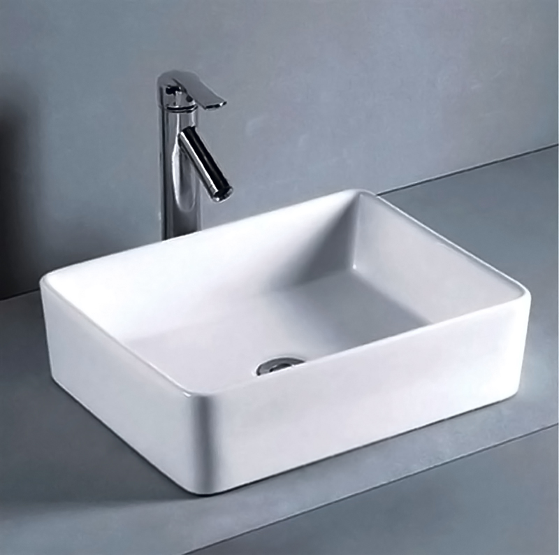 Раковина Mira MR-8025 белая от магазина ЛесКонПром.ру