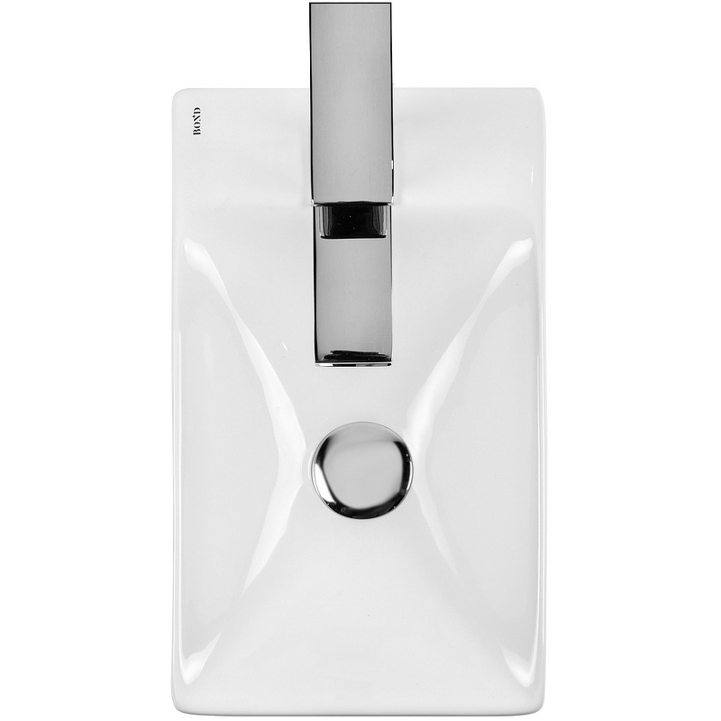 Раковина Bond 38 L S12-380L Белая глянцевая от магазина ЛесКонПром.ру