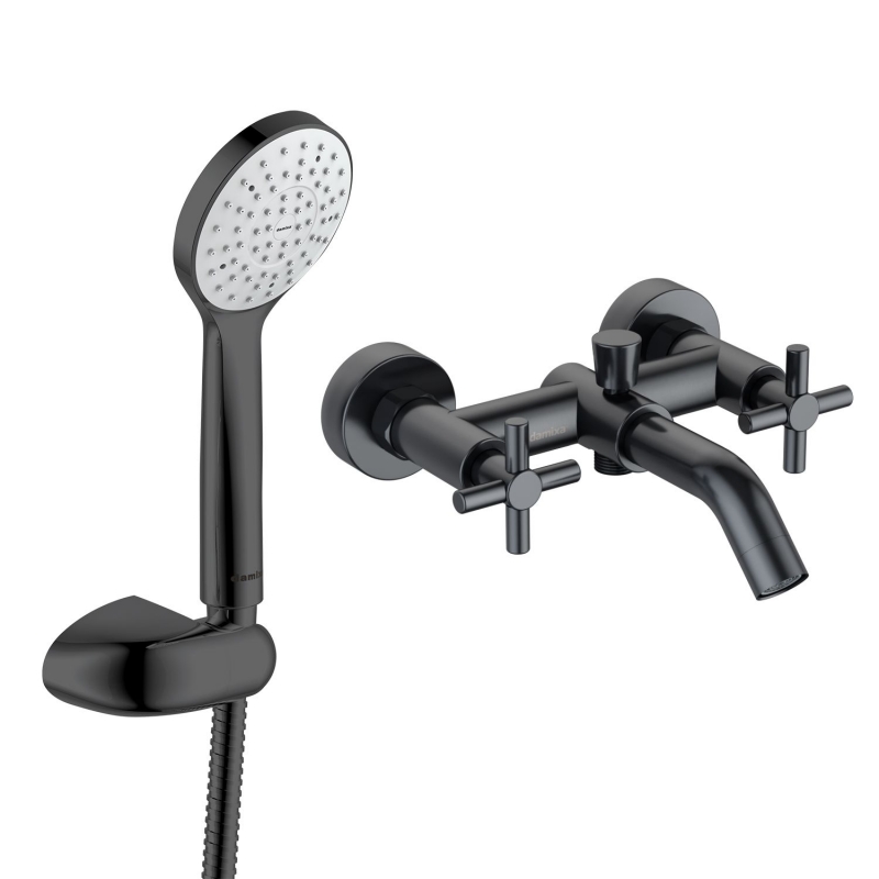 Душевой гарнитур Damixa Eclipse 914510000 Графит от магазина ЛесКонПром.ру