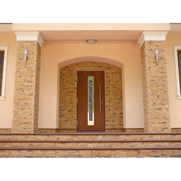 Фасадная плитка Маркхот 106 бежевая упаковка 0,5 м2 от магазина ЛесКонПром.ру