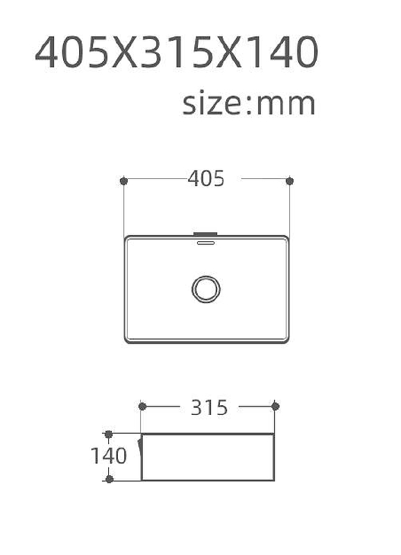 Раковина-чаша Aquanet Perfect-1 40.5 273675 Белая от магазина ЛесКонПром.ру